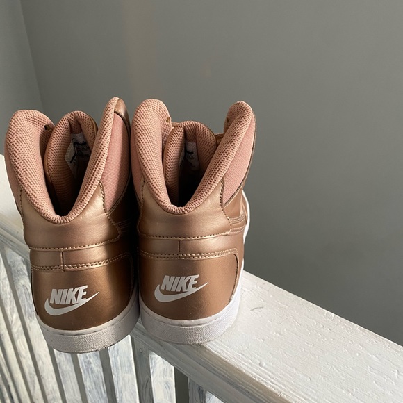 Rose Gold Nike Forces - Picture 3 of 3